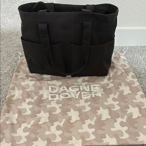 Dagne Dover Black Tote Bag